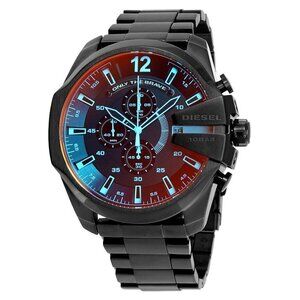 FX03045B NWT Diesel Fashion Men's Quartz Steel Authentic Watch